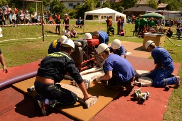Hasičská súťaž Bartošova Lehôtka